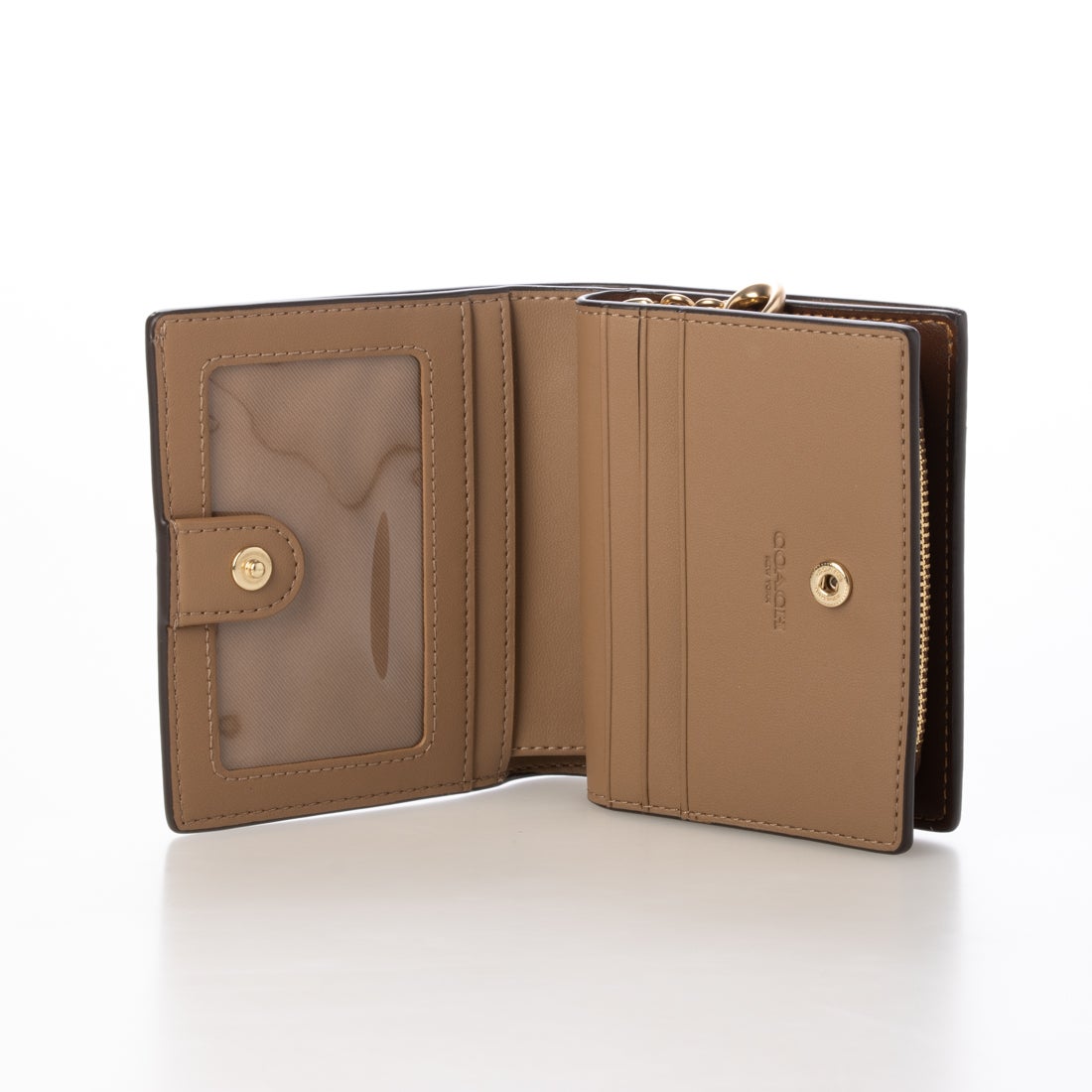 コーチ COACH CW789 二つ折り財布 スナップウォレット シグネチャー