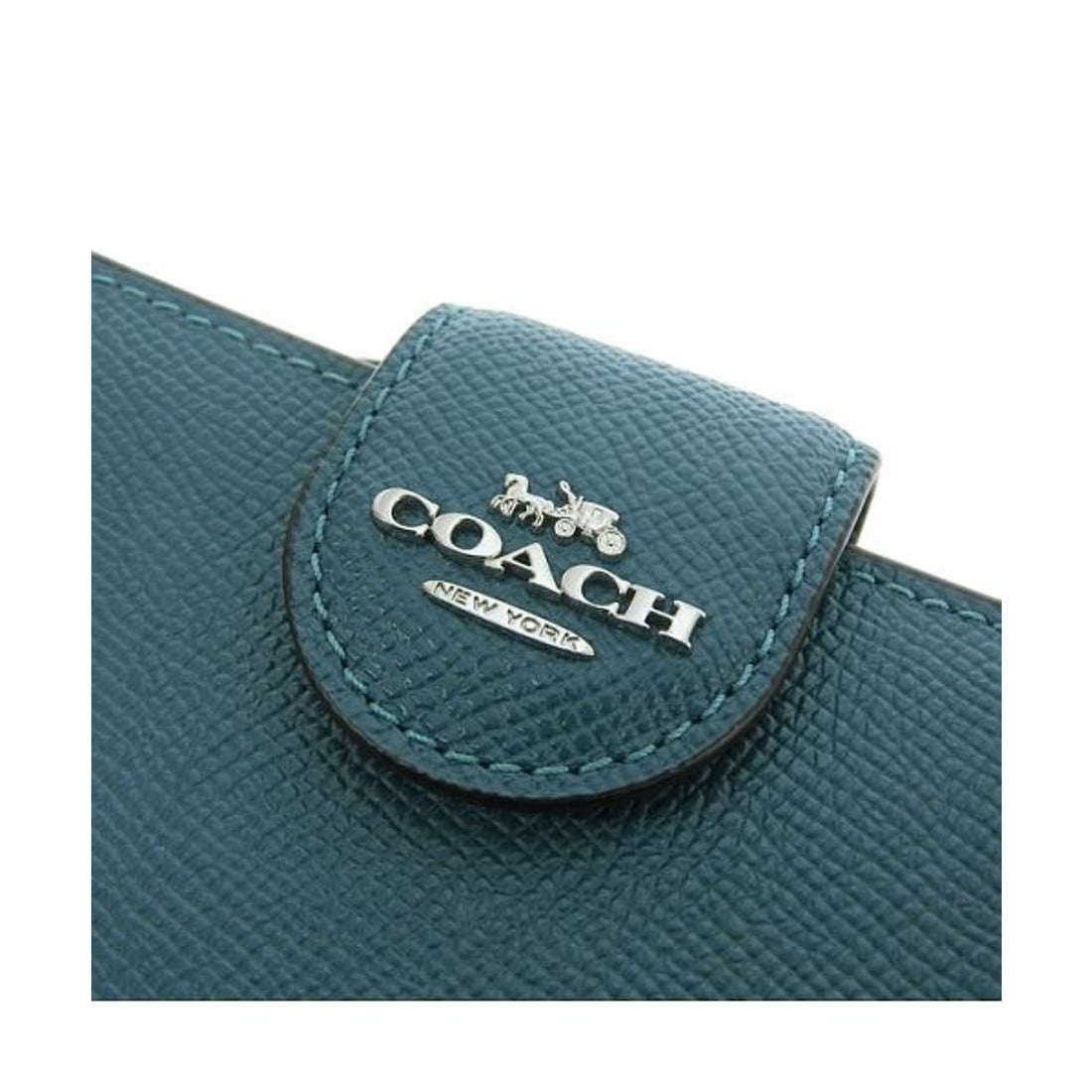 コーチ COACH 二つ折り財布 （ブルー） -waja bazar - 海外