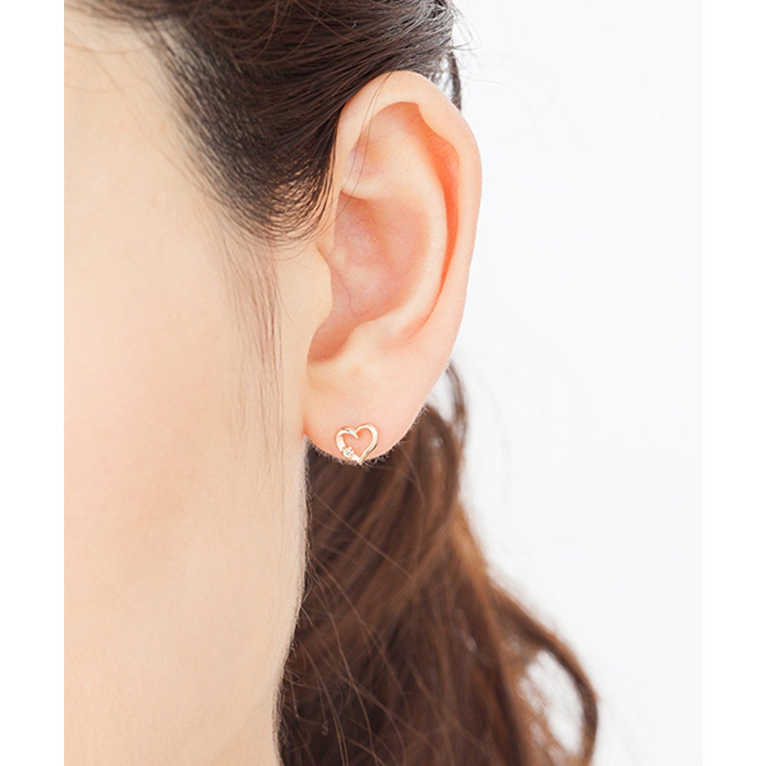 カナルヨンドシー Canal4℃ K10ピンクゴールドピアス （ピンクゴールド