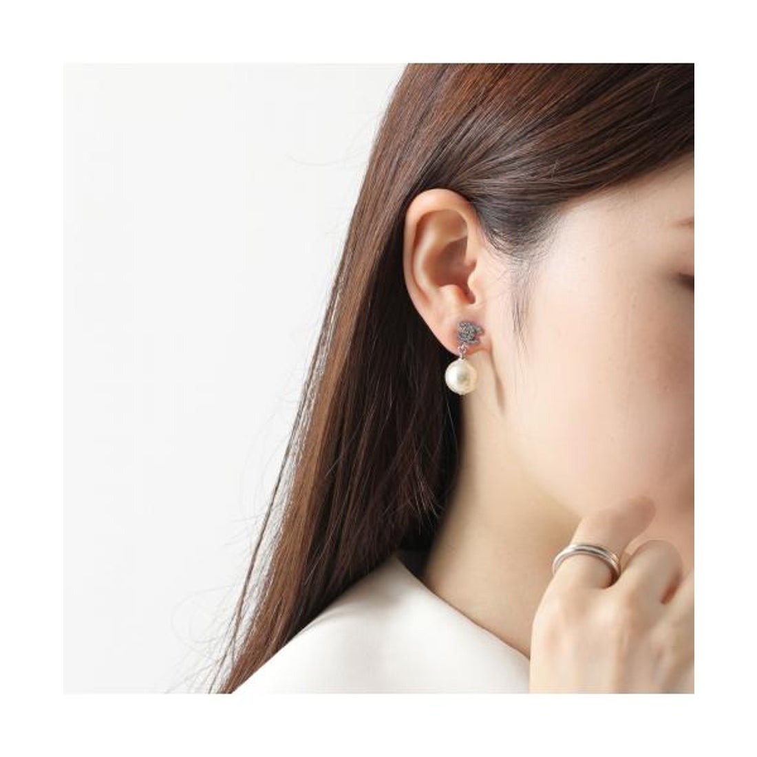 シャネル CHANEL CHANEL ピアス A36138 ココマーク CCマーク パール
