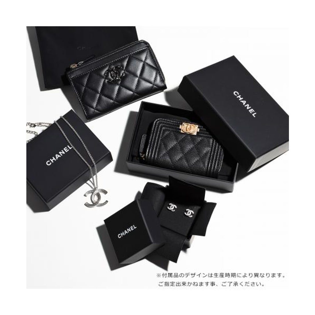 シャネル CHANEL CHANEL 二つ折り財布 AP3722 B14928 （94305/BLACK/WT