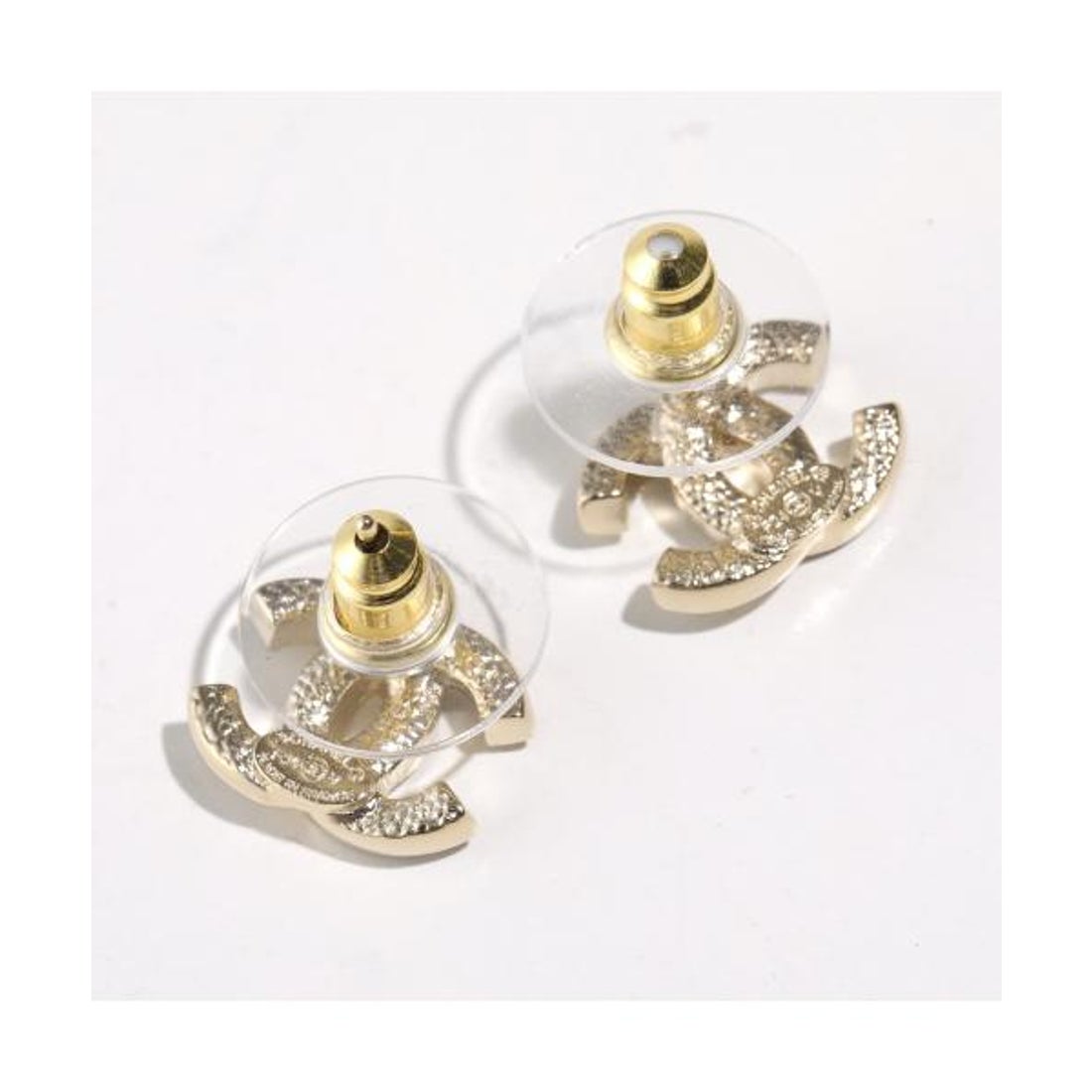 シャネル CHANEL CHANEL ピアス ABE100 Y02003 ラインストーン ココ