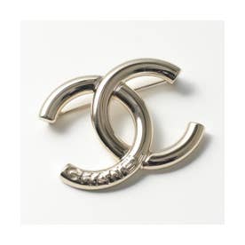 CHANEL シャネル ネイビー ココマーク ピンブローチ 正規刻印 最終最