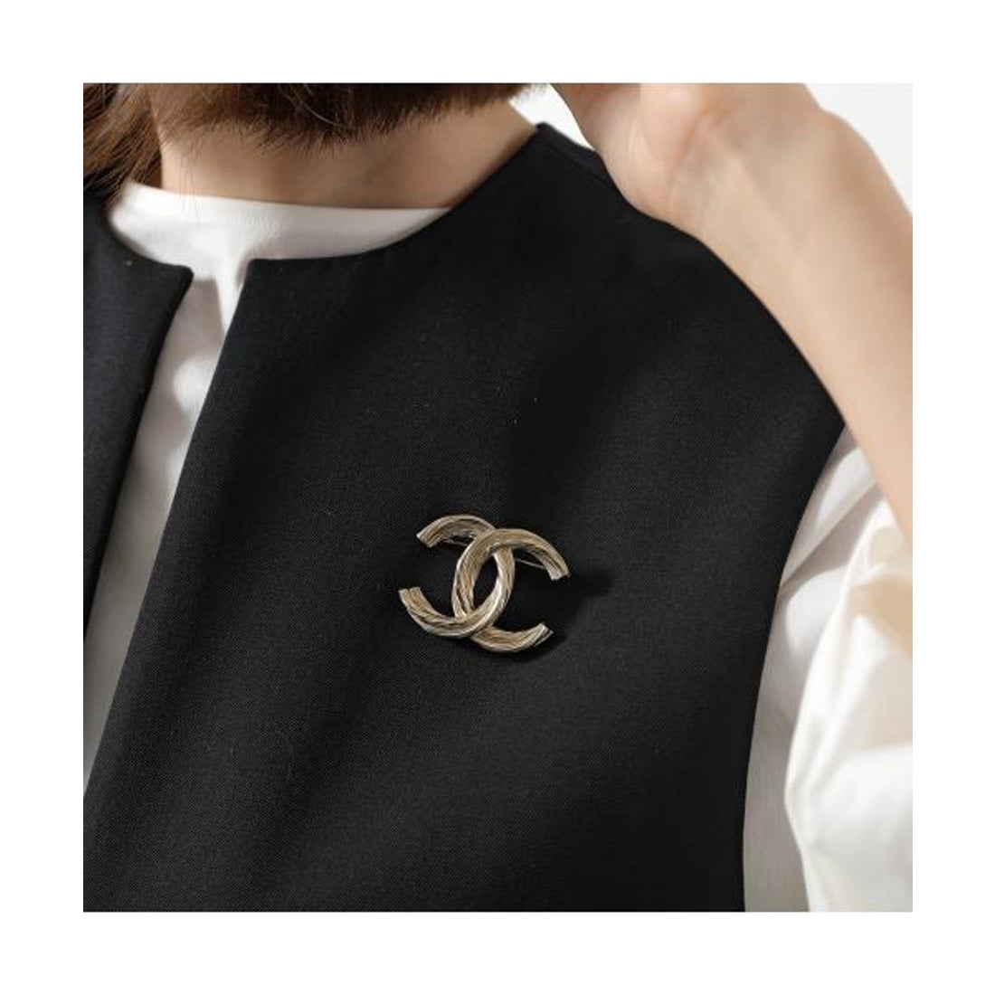 シャネル CHANEL CHANEL ブローチ ABF854 B20554 ココマーク CCマーク