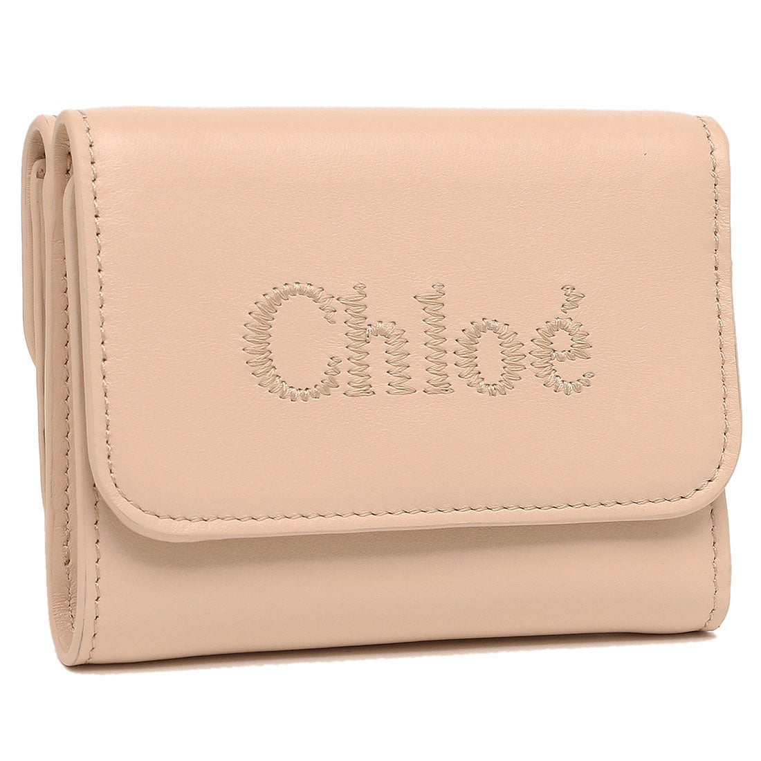 Chloé ベージュ 三つ折り財布