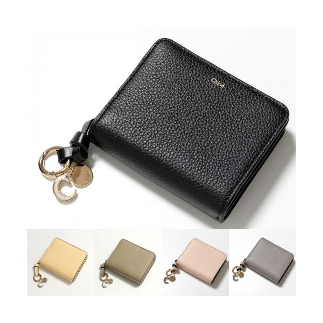 クロエ Chloe Chloe 二つ折り財布 ALPHABET CHC22WP765F57 レザー