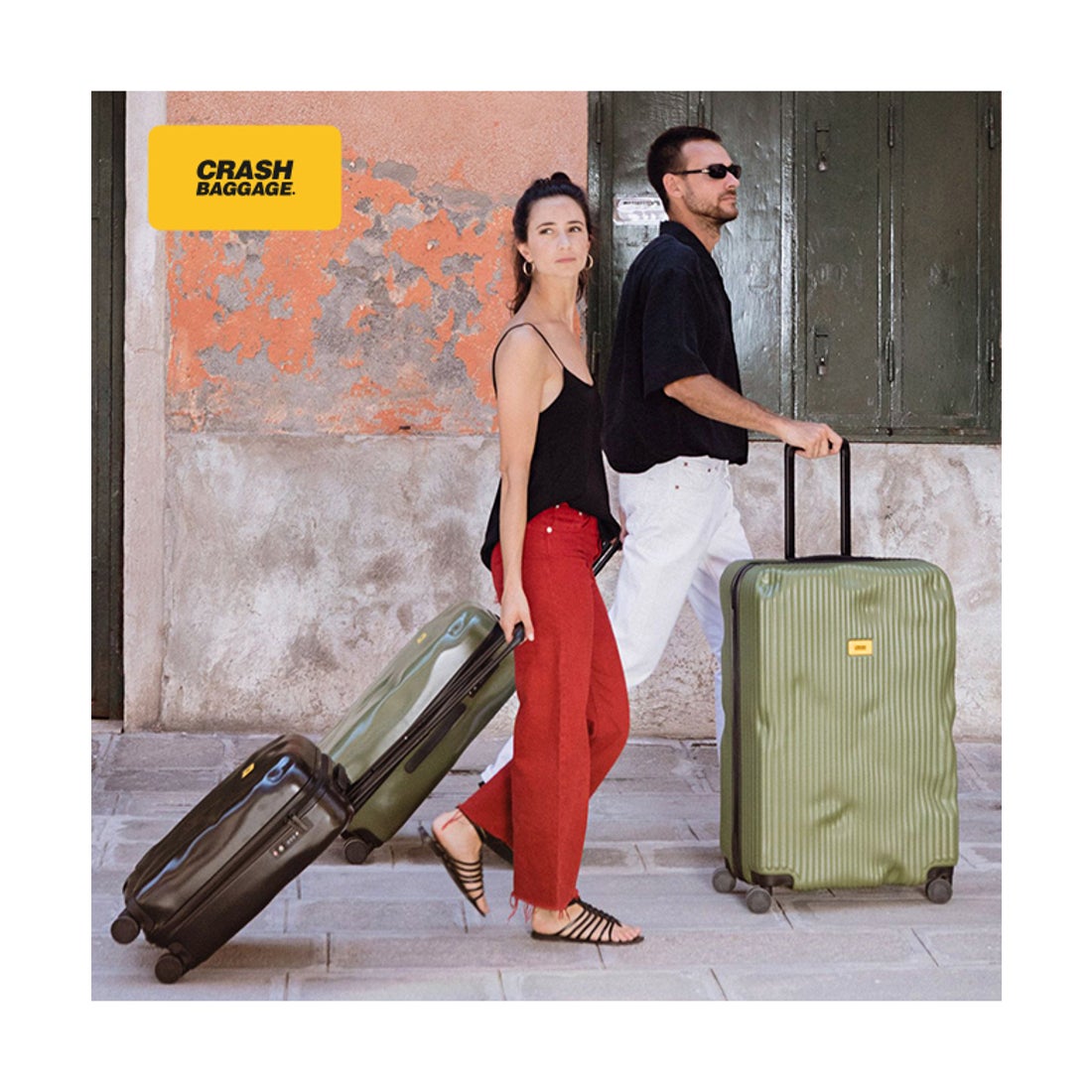 クラッシュバゲージ CRASH BAGGAGE クラッシュバゲージ スーツケース L