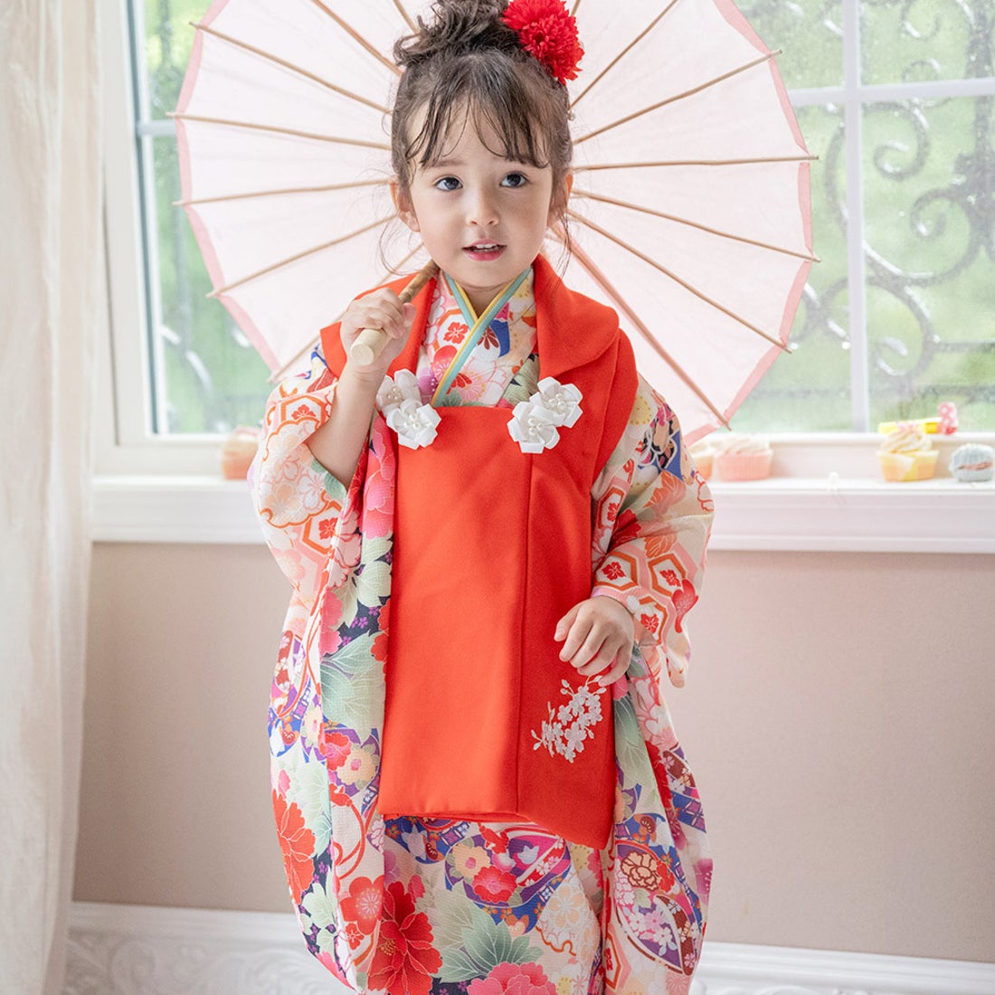 被布着チュール被布七五三