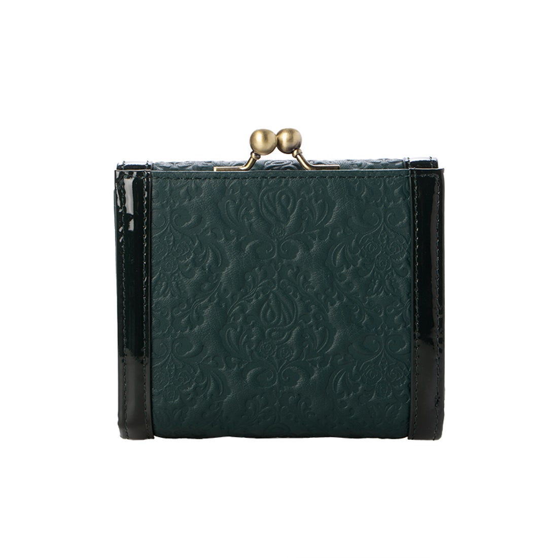 ANNA SUI セルパン 二つ折り口金財布 ブラック -人気ブランドのバッグ