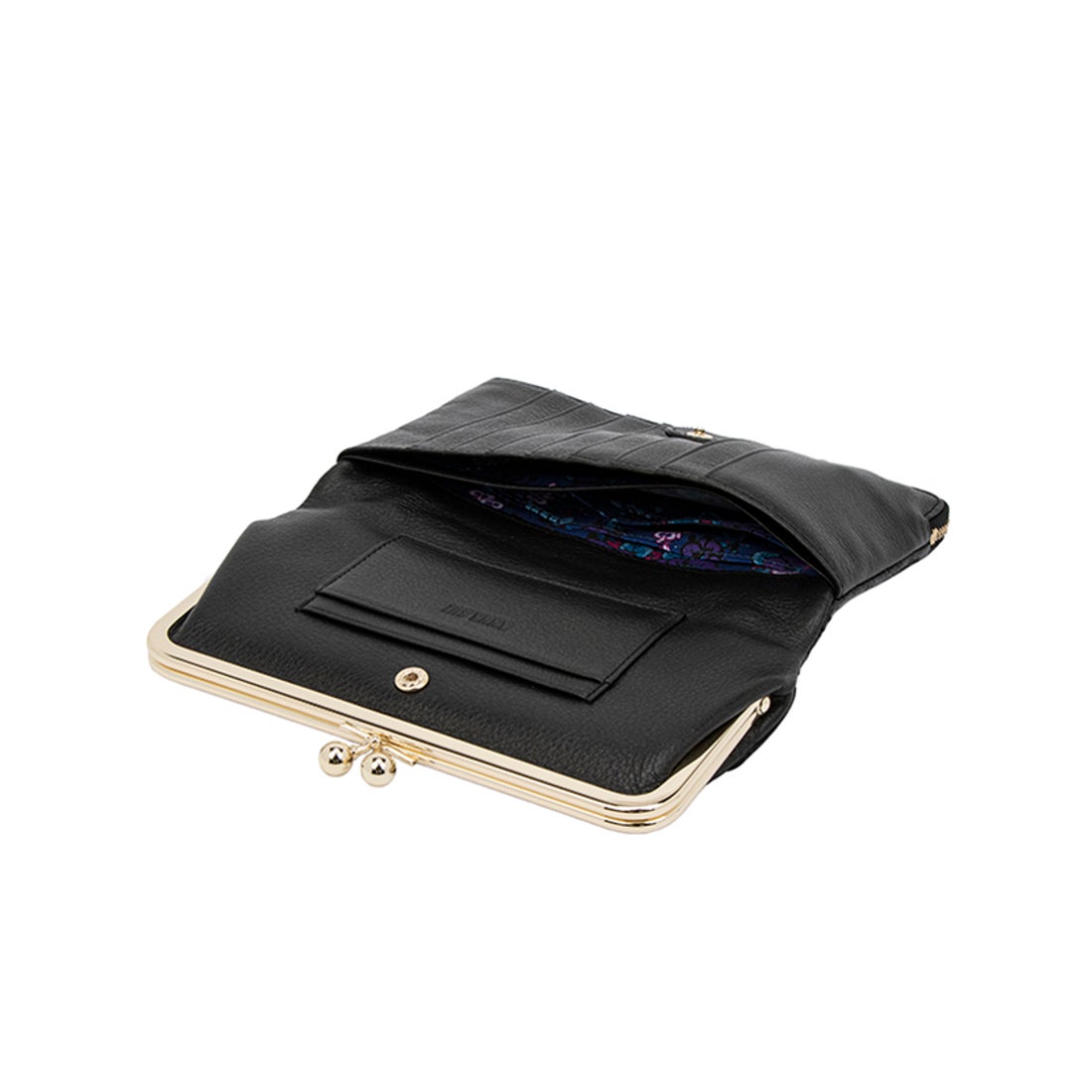 アナスイ ANNA SUI ピーコック 二つ折り口金長財布 （クロ） -人気