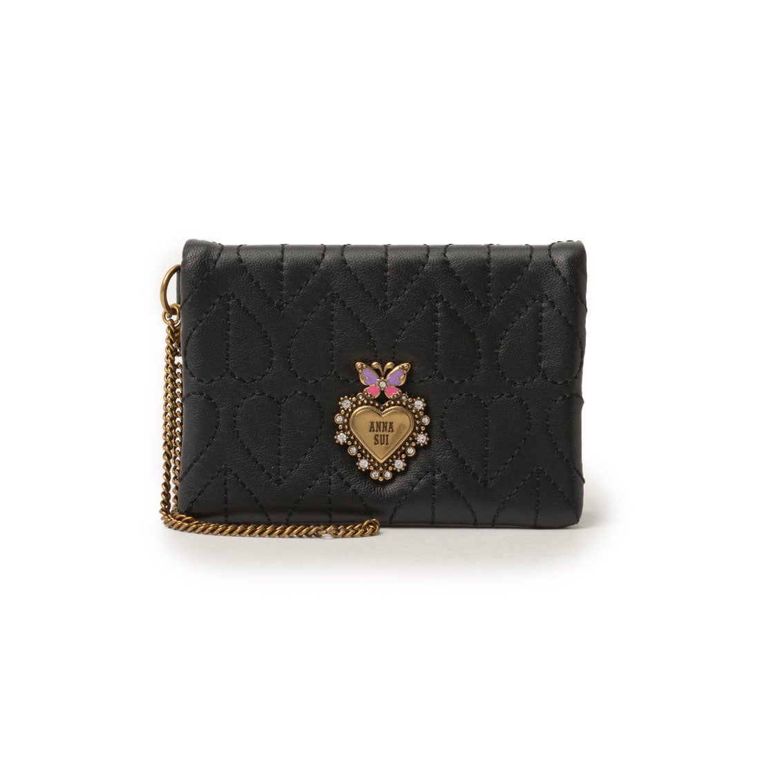 アナスイ ANNA SUI ドリーミー 二面パスケース （クロ） -人気ブランド