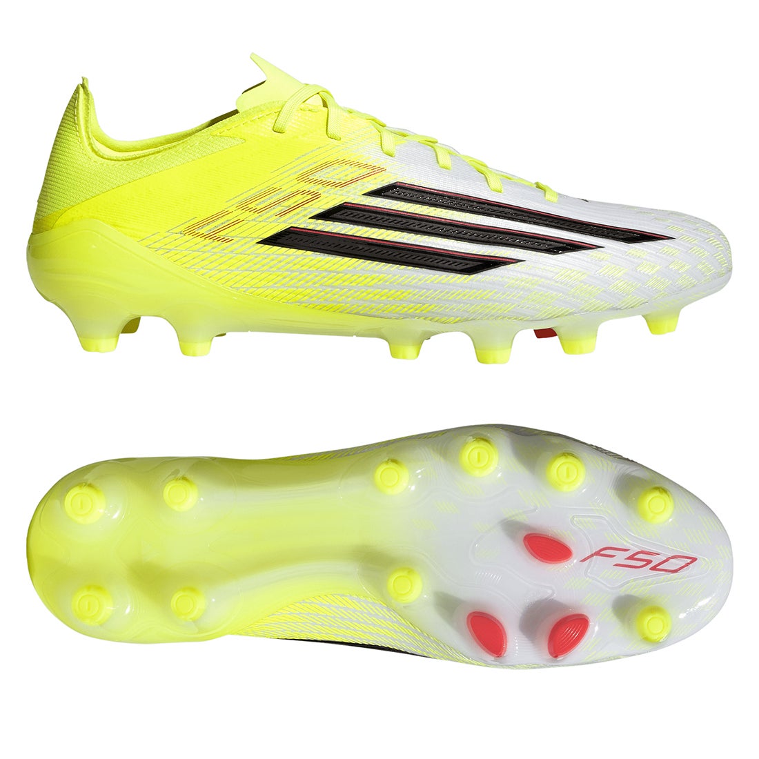 adidas アディダス F50 PRO HG/AG JAPAN(イエロー×ブラック×レッド
