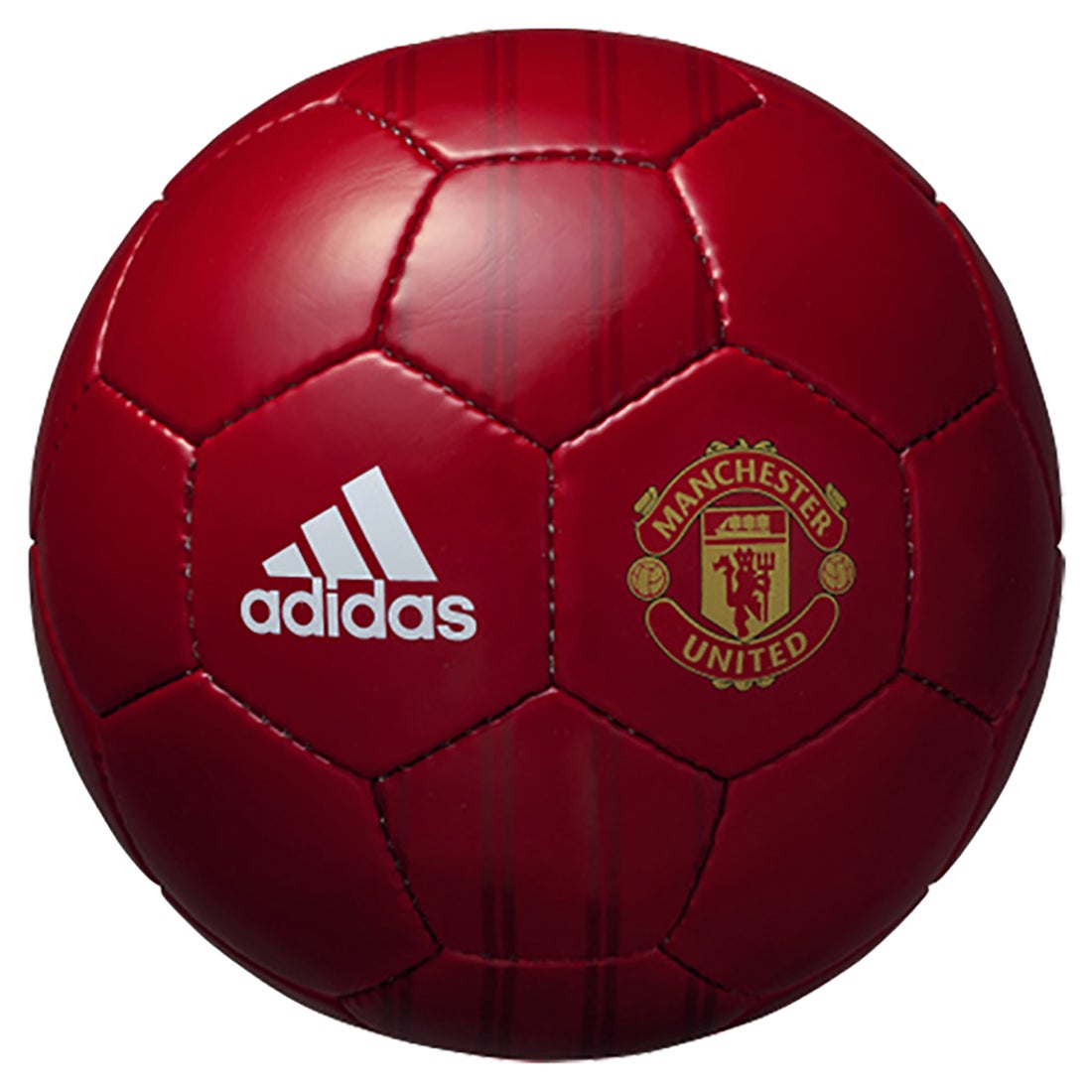 adidas マンチェスターユナイテッド リーグ 4号球(レッド) AF4701MU 赤