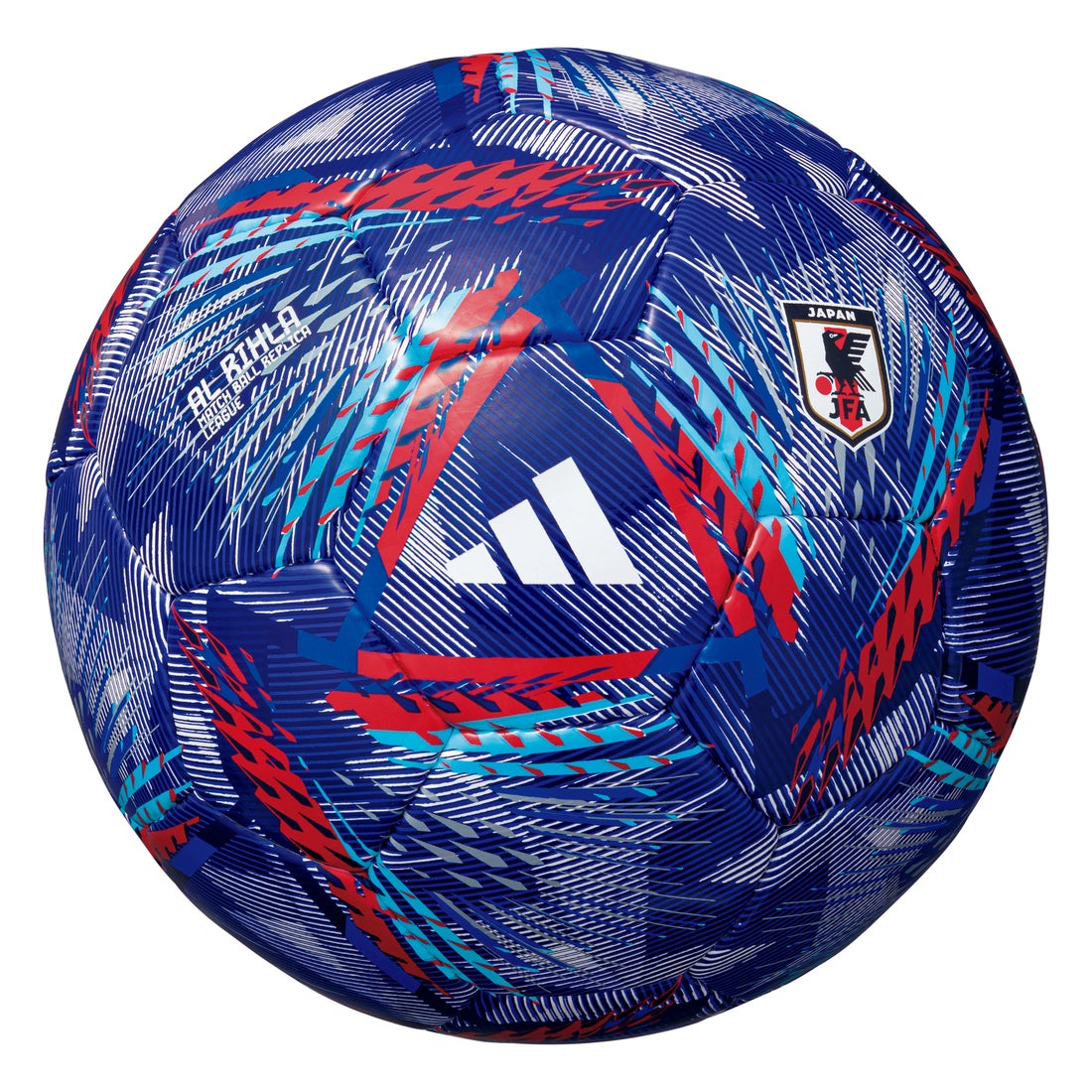 adidas アディダス アル・リフラ リーグ 日本代表 4号球(ブルー