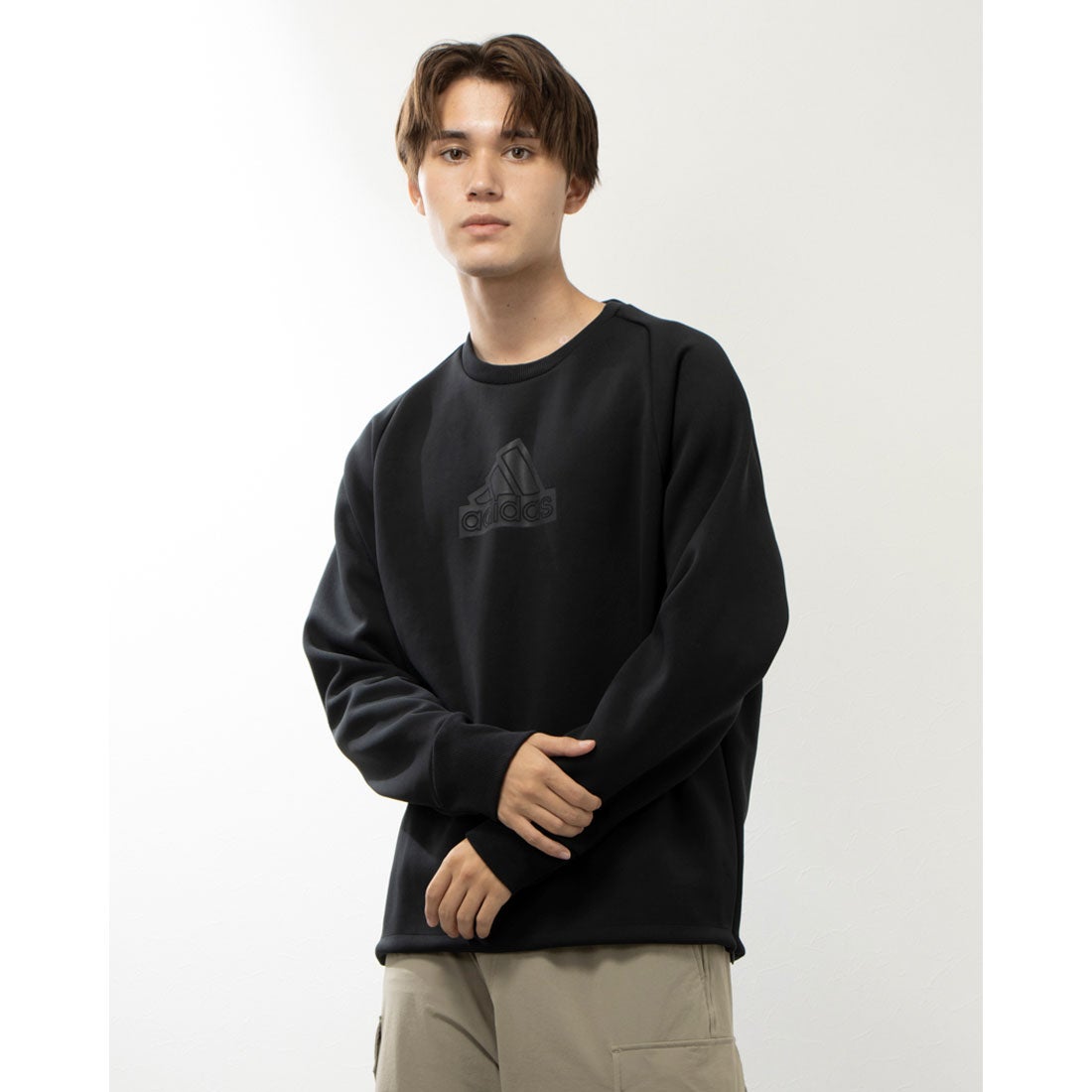 アディダス adidas メンズ スウェットトレーナー M ZNE FL クルー