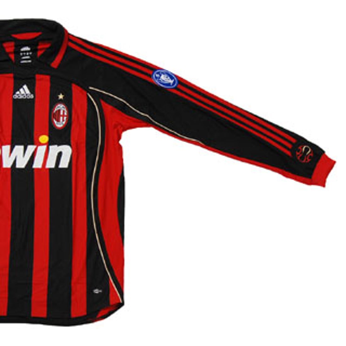 adidas ACミラン 06/07 ユニフォーム ホーム 長袖 チャンピオンズ