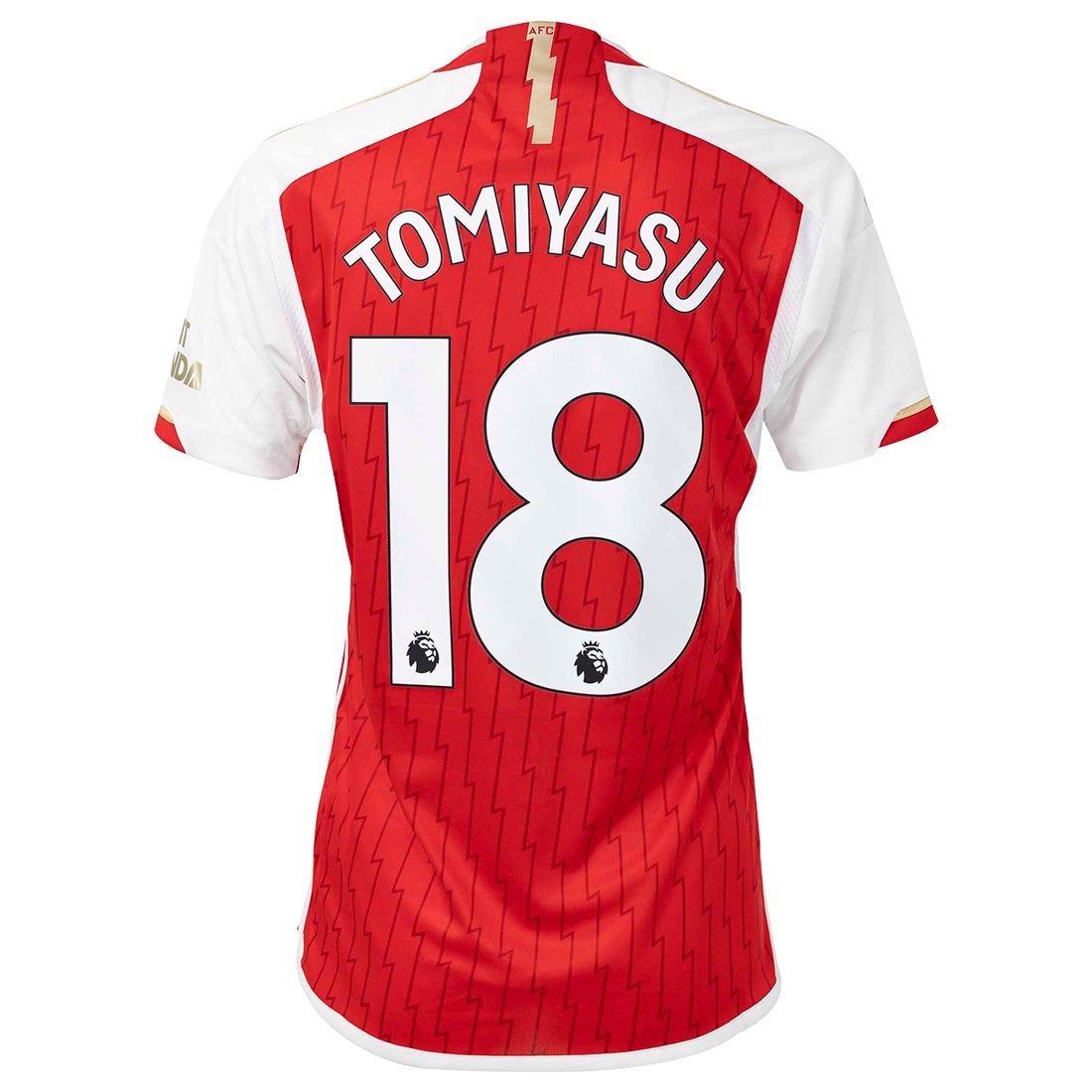 adidas アーセナル 23/24 ユニフォーム ホーム 半袖 レプリカ #18.冨安