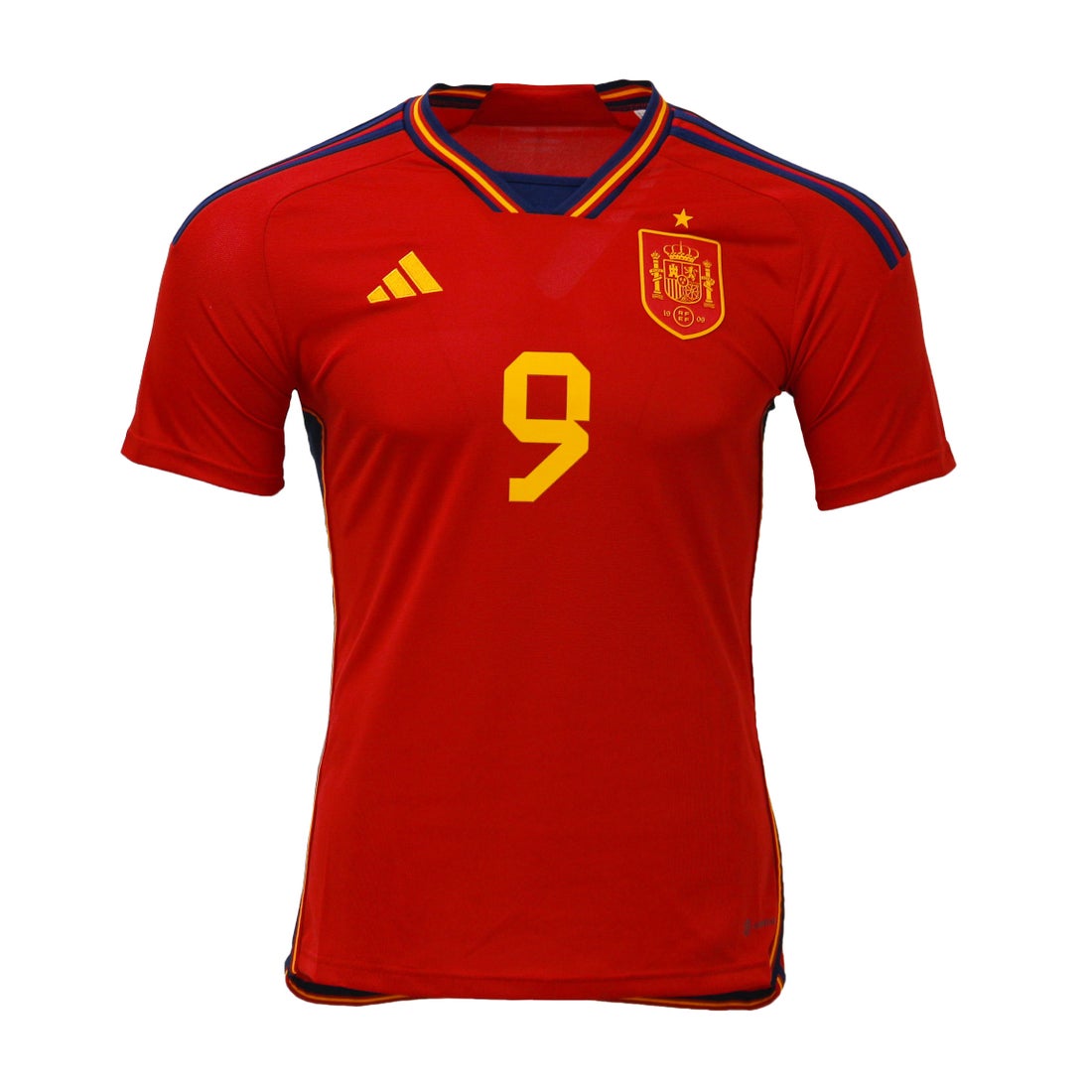 adidas スペイン代表 2022 ユニフォーム ホーム 半袖 レプリカ #9.ガビ