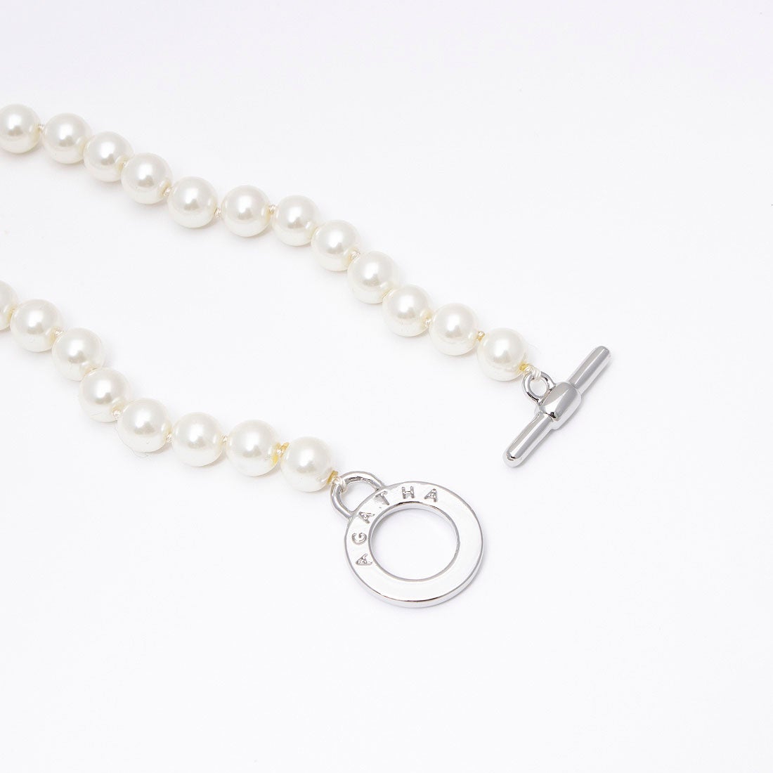 アガタ パリ AGATHA PARIS ロングネックレス、パール （パール