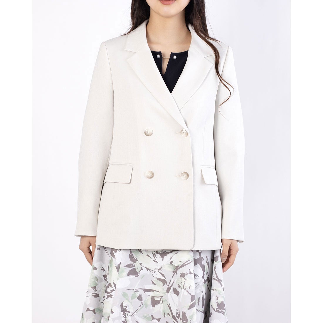 アプワイザーリッシェ Apuweiser-riche ダブルテーラードジャケット