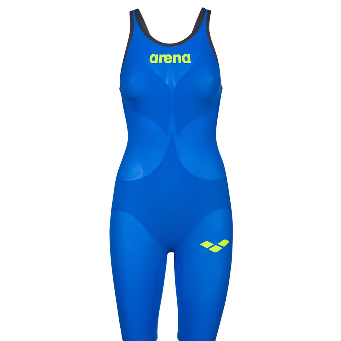 arena 【競泳水着】カーボンエアスクエア ハーフスパッツオープン