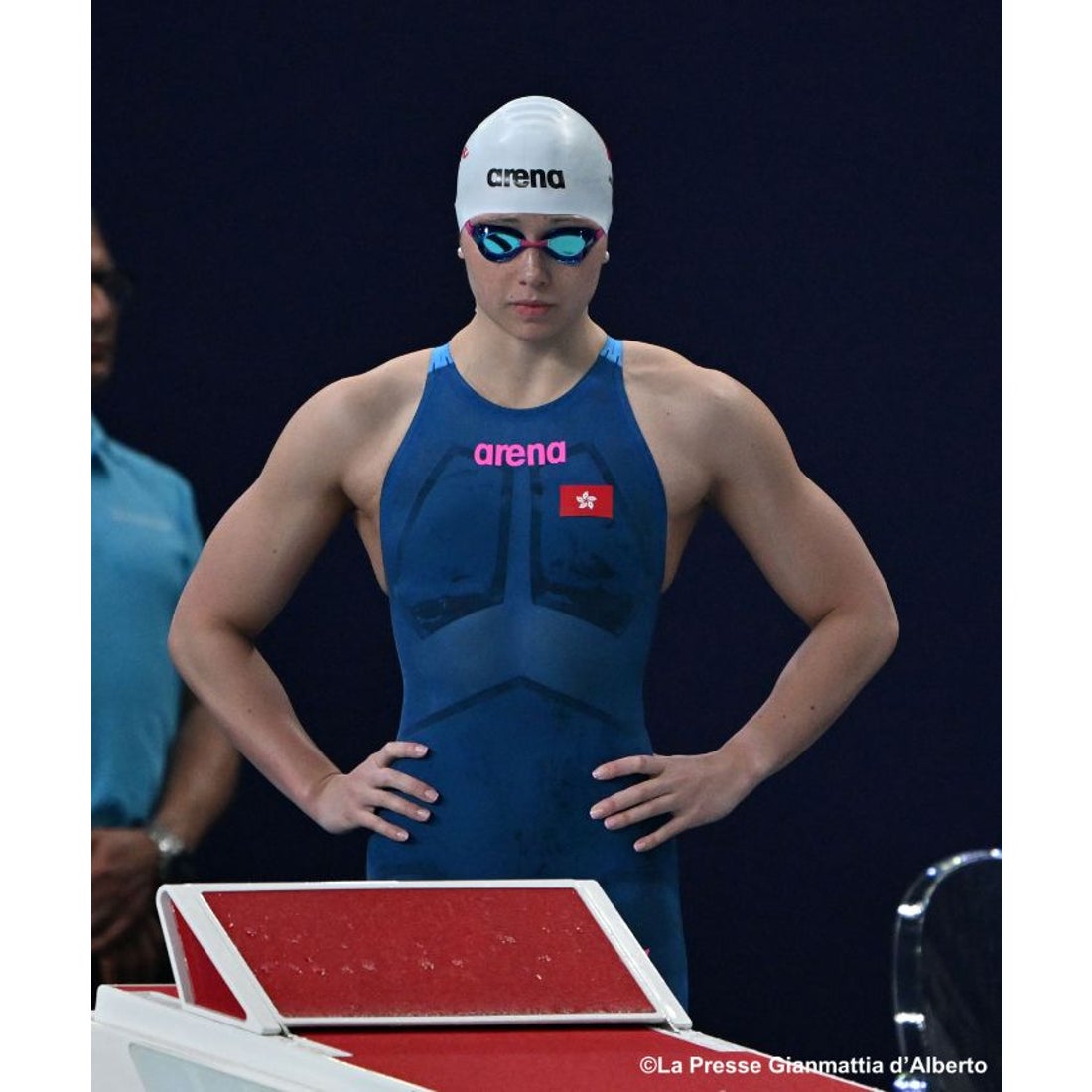 arena 【競泳水着｜アクアフォースストームCP】レーシングワンピース