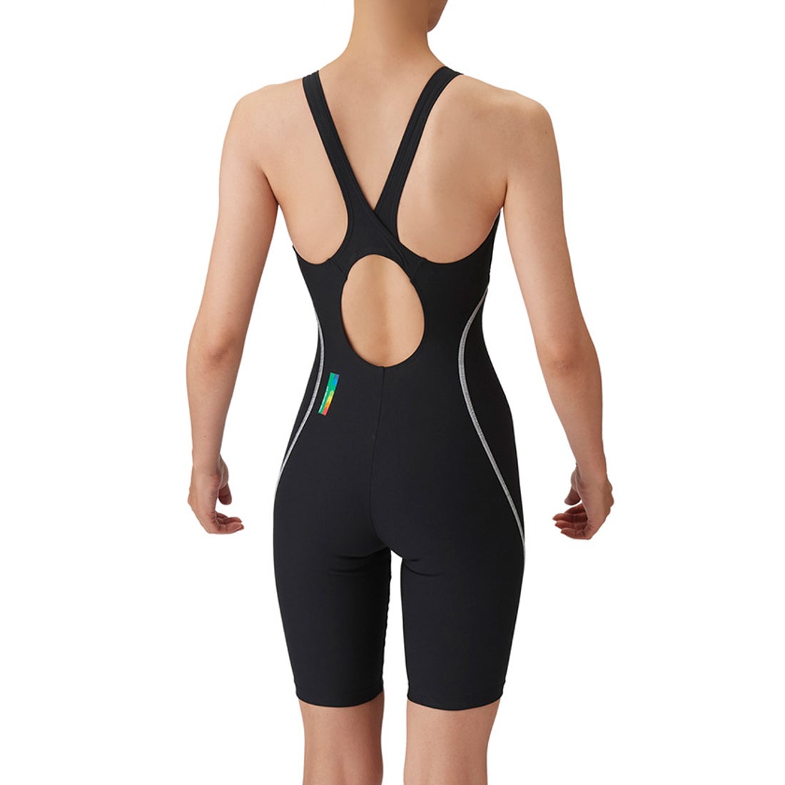 agnes b. x arena トレーニングワンピーススパッツ（オープンバック