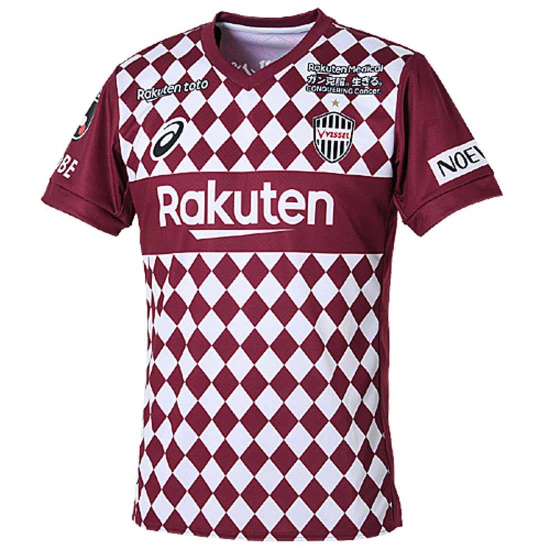 ASICS ヴィッセル神戸 2021 ユニフォーム ホーム 半袖 レプリカ ▽#9