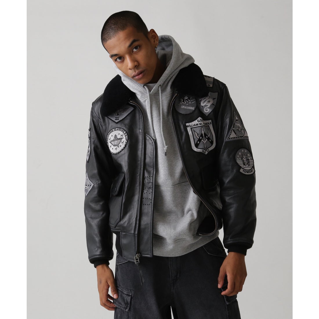 AVIREX レザージャケット 2XL AVIREX アヴィレックス レザー