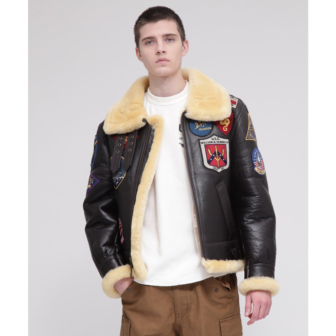 アヴィレックス AVIREX B－3 トップガン/B－3 TOP GUN （ブラウン