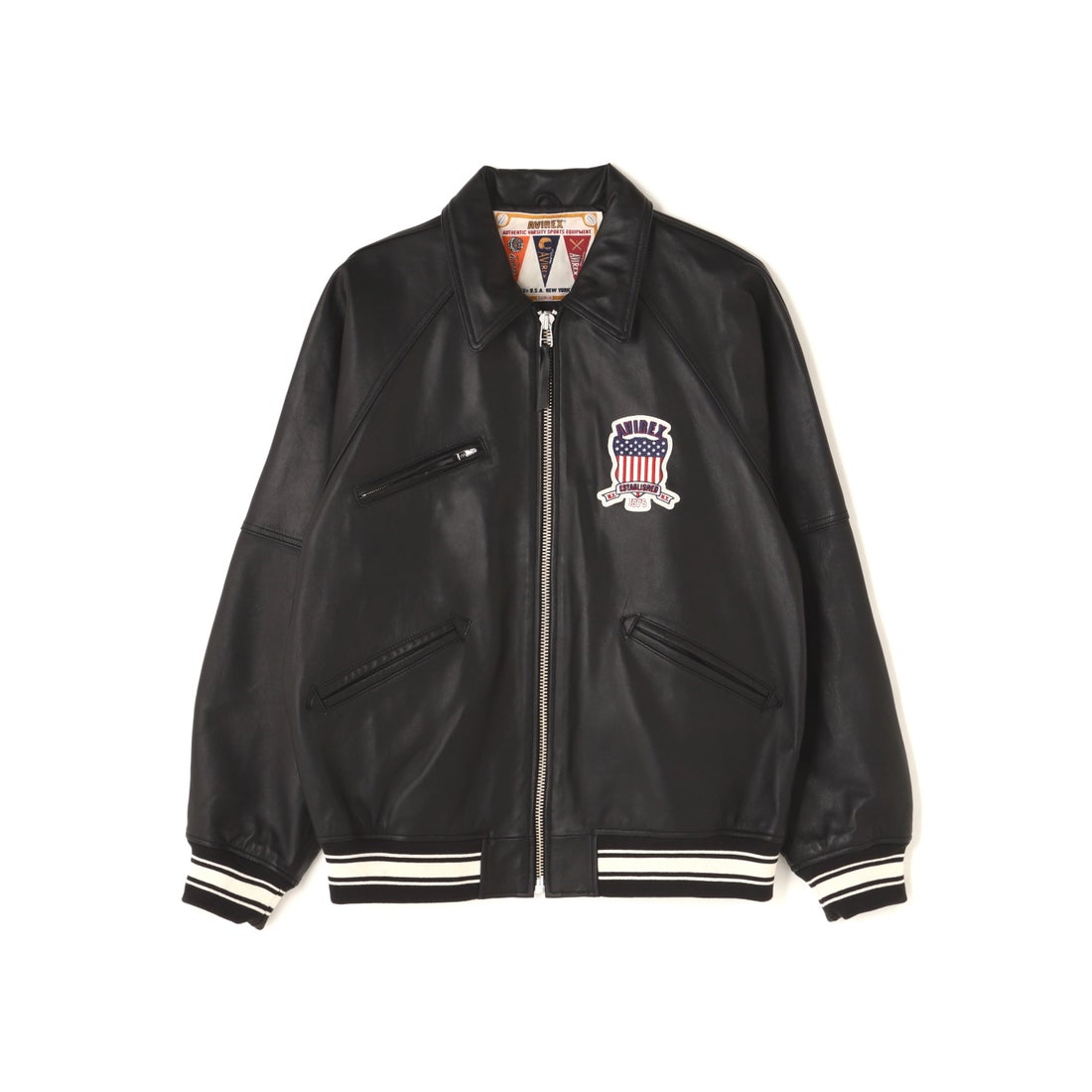 アヴィレックス AVIREX LIGHT SIGNATURE VARSITY JACKET/ライト
