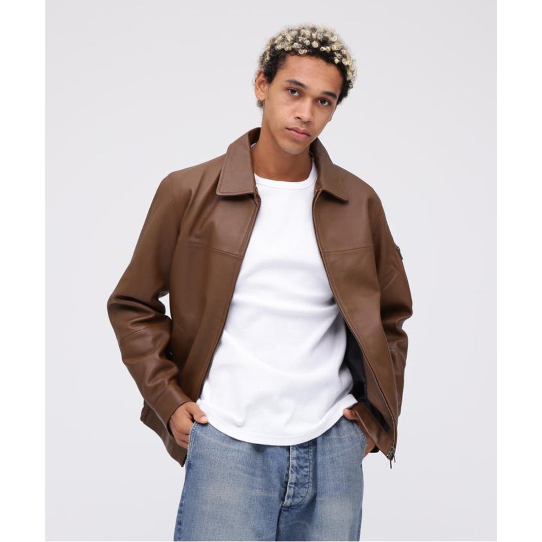 アヴィレックス AVIREX 《WEB&DEPOT限定》 LEATHER FLIGHT JACKET