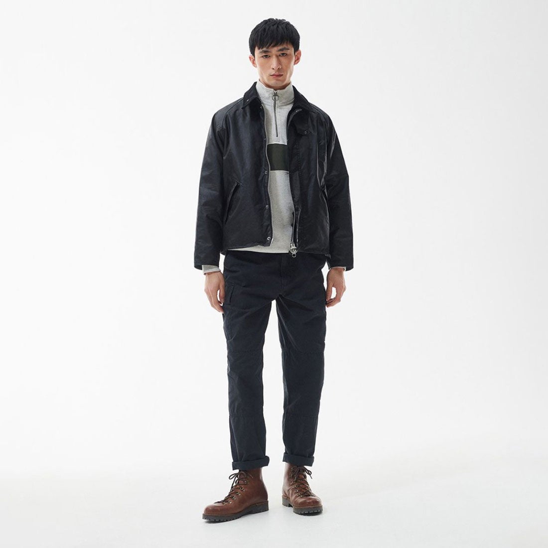 バブアー Barbour トランスポート ワックス ショート ジャケット