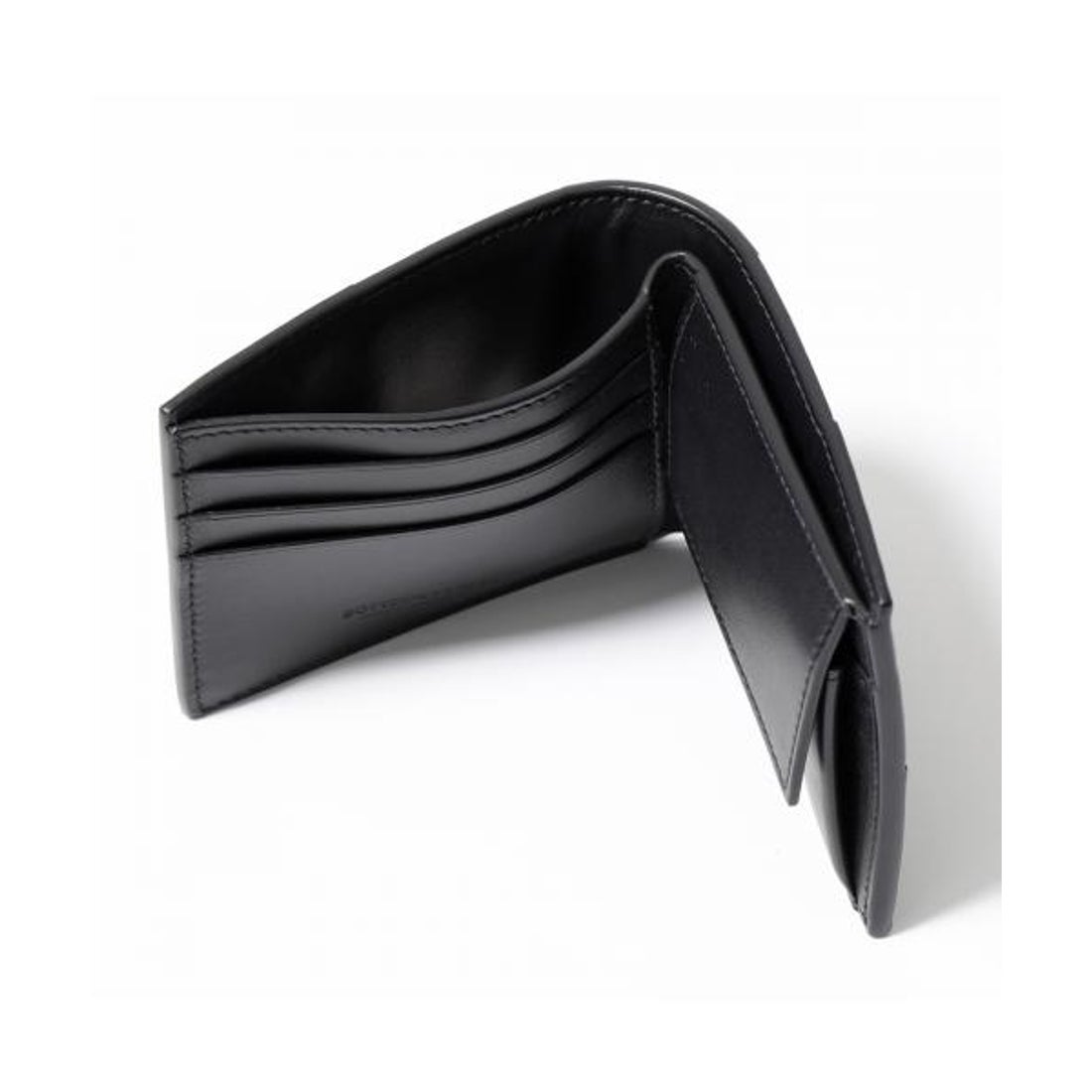 BOTTEGA VENETA ブラック 二つ折り 財布 カセット BOTTEGA VENETA