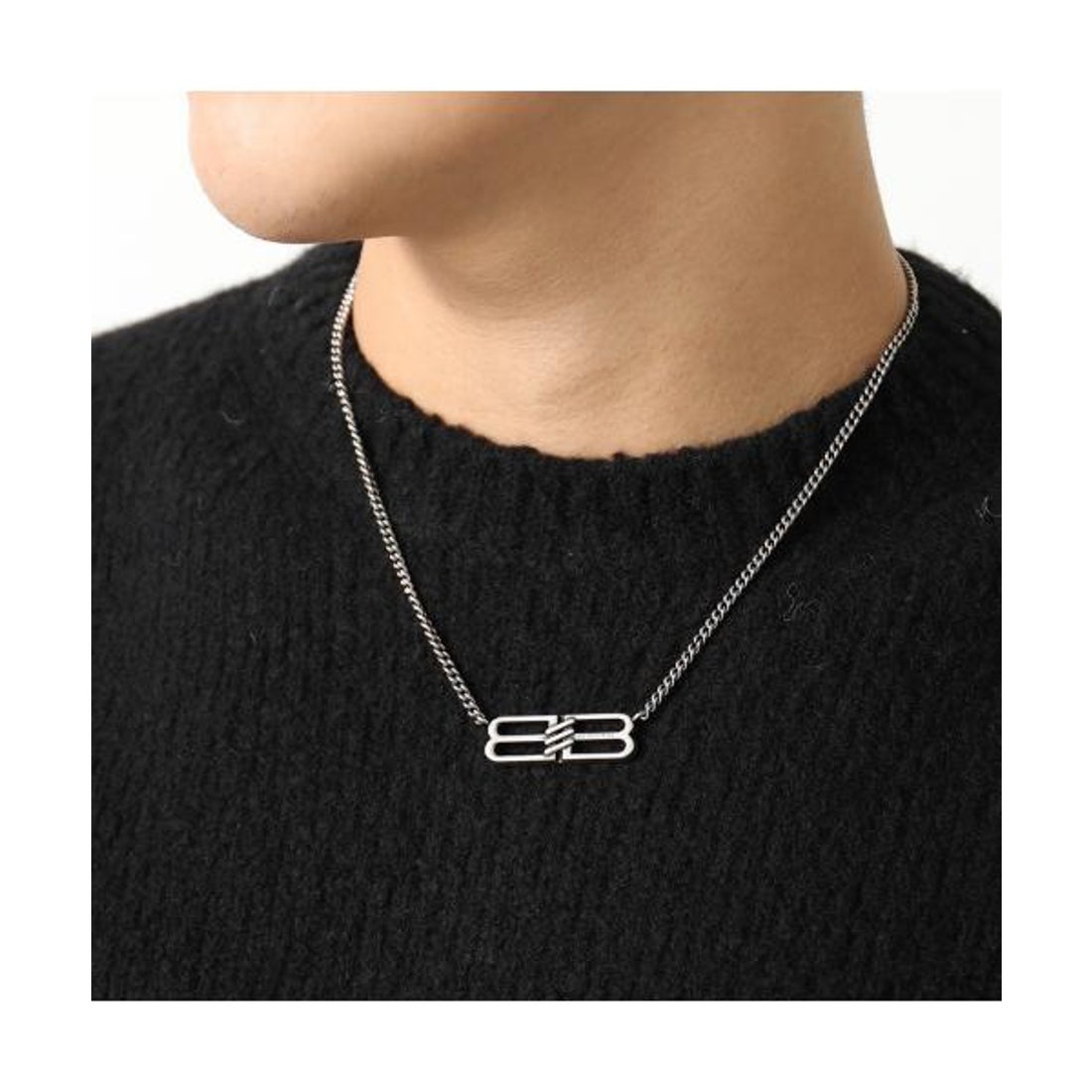 BALENCIAGA BB icon ネックレス BALENCIAGA bb アイコン チェーン
