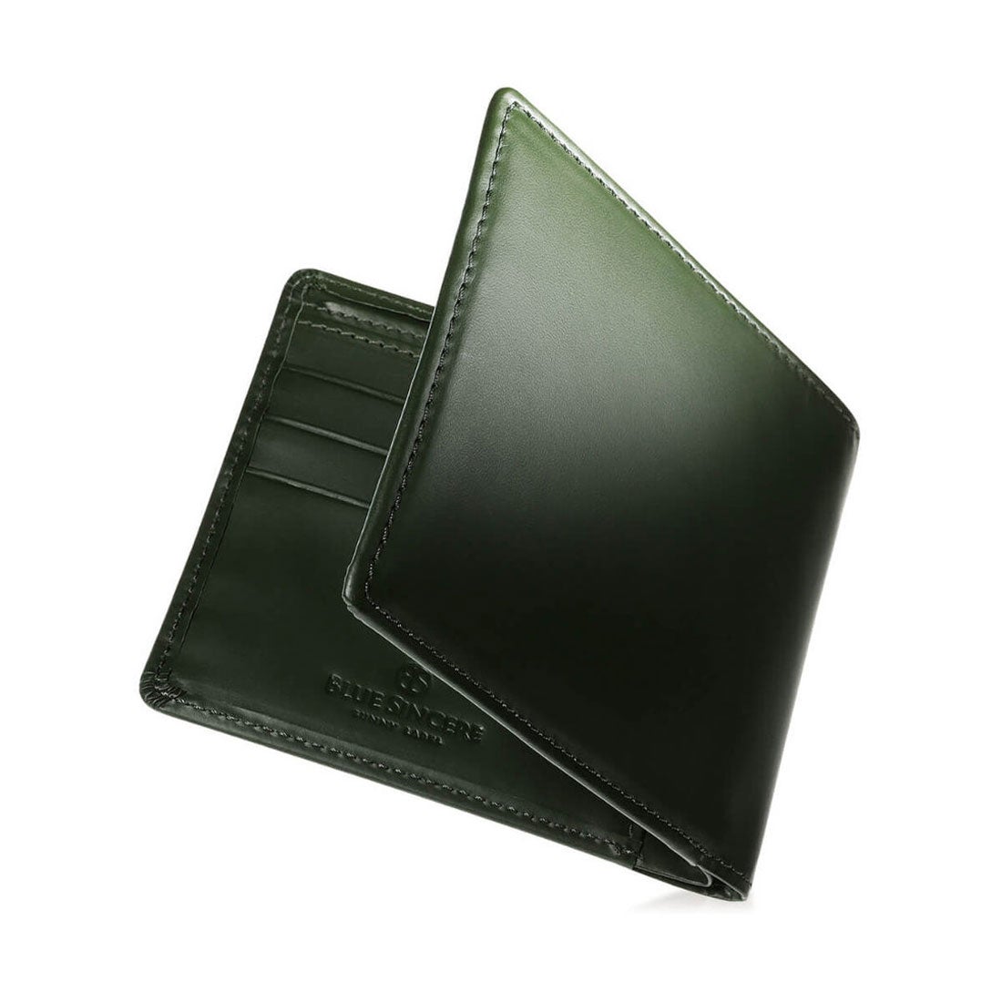 イタリアンレザー 二つ折りカード財布 / Aether - アイテール