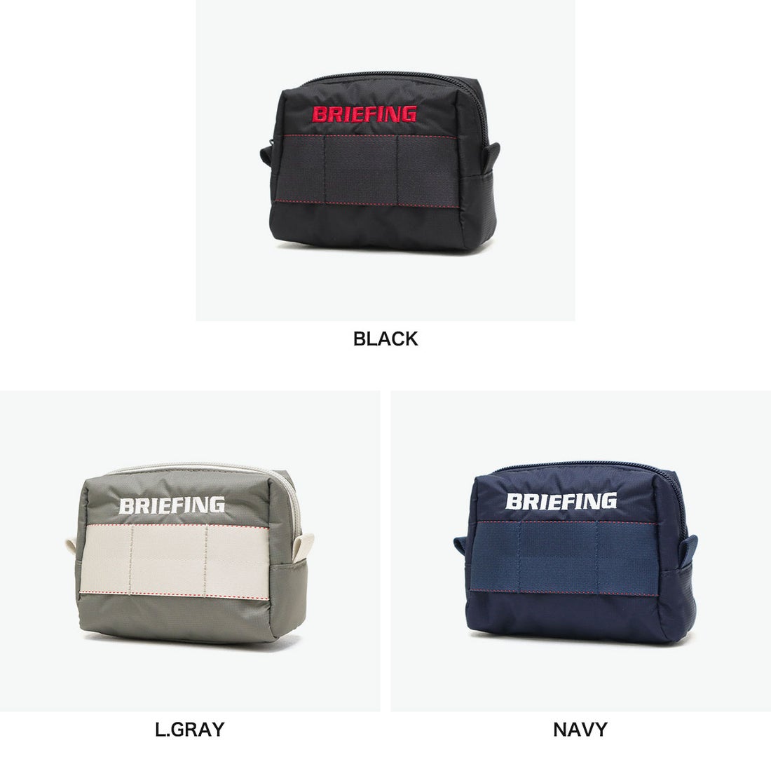 ブリーフィング BRIEFING 日本正規品 ポーチ 小物入れ 小さめ 黒 紺