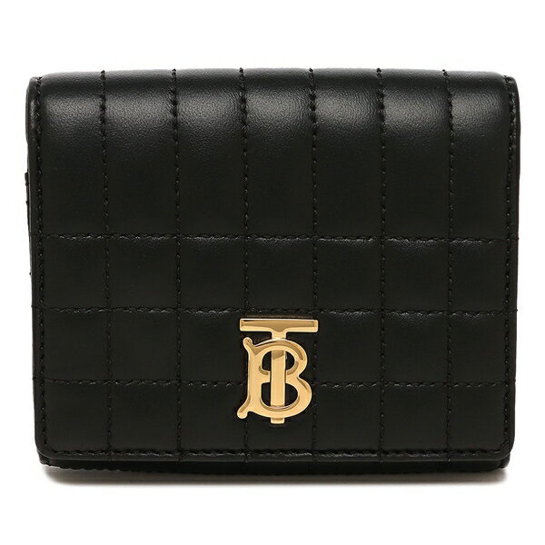 バーバリー BURBERRY 二つ折り財布 ローラ コンパクト財布 ブラック