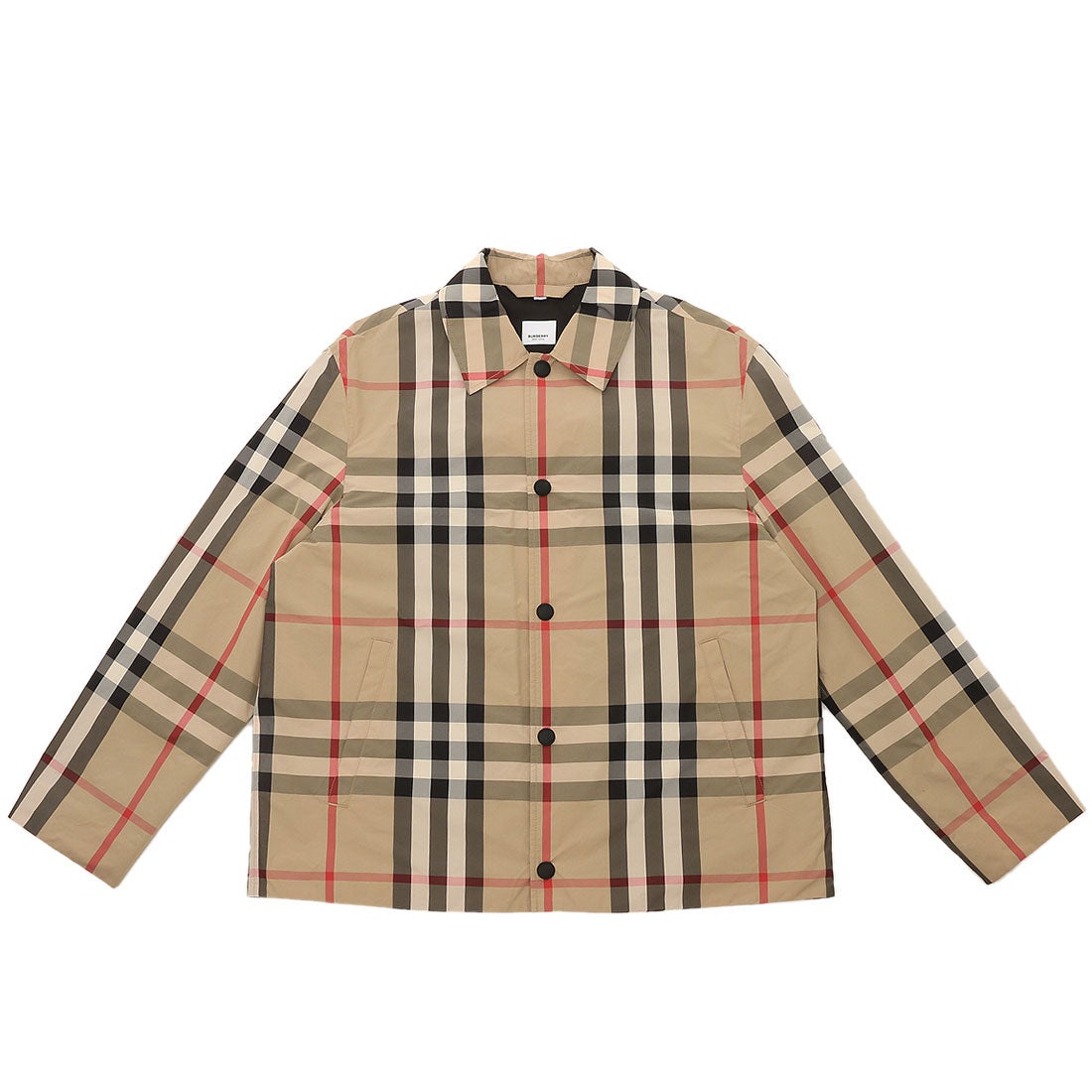 バーバリー BURBERRY ジャケット コーチジャケット ベージュ メンズ