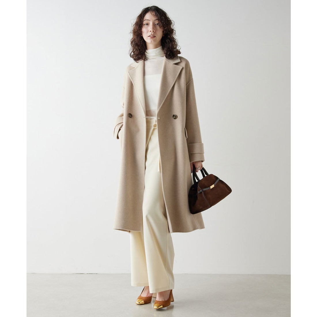 ガリャルダガランテ GALLARDAGALANTE チェスターコート （beige