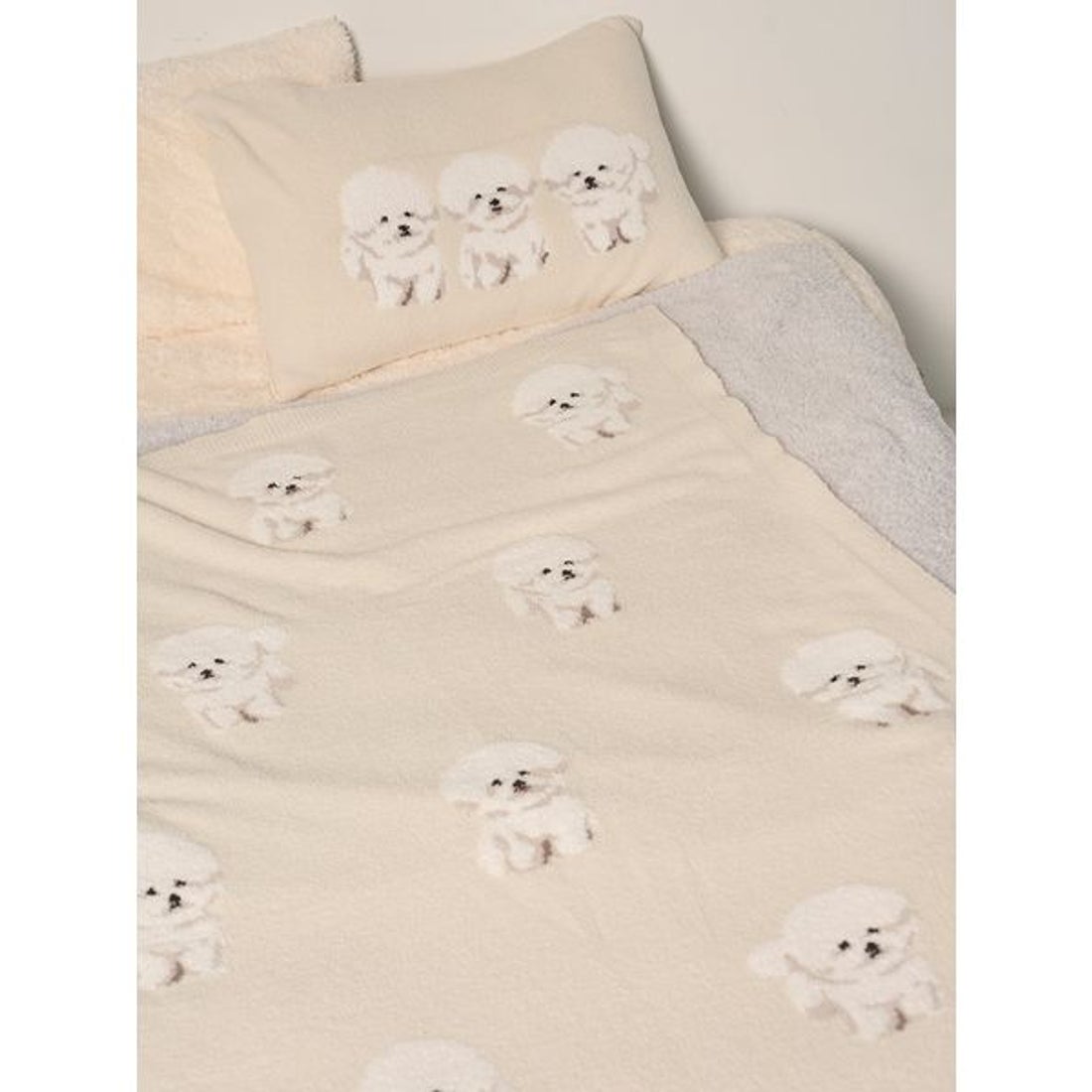 ジェラートピケ gelato pique 【Sleep】モチーフジャガードマルチ