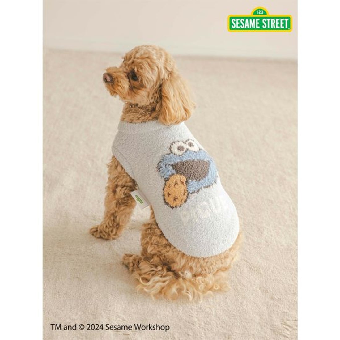 ジェラートピケ gelato pique 【SESAME STREET】【CAT&DOG】クッキー