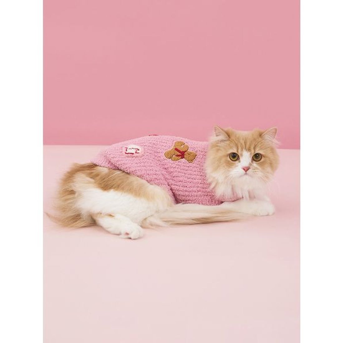 ジェラートピケ gelato pique 【CAT&DOG】ベビモコベアサガラ刺繍プル