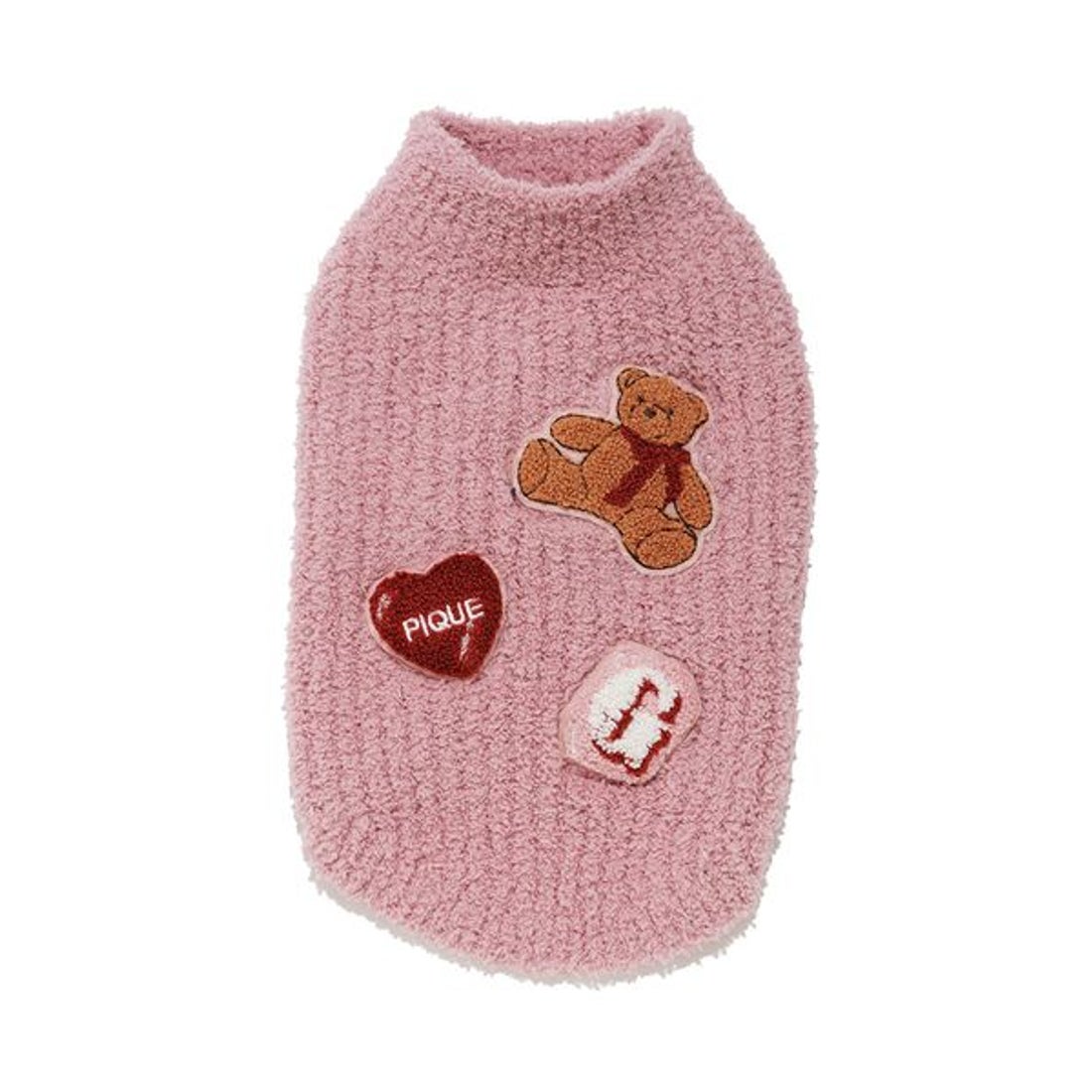 ジェラートピケ gelato pique 【CAT&DOG】ベビモコベアサガラ刺繍プル