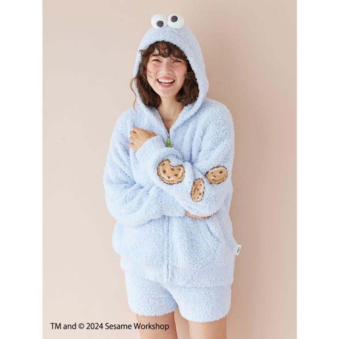 ジェラートピケ gelato pique 【SESAME STREET】クッキーモンスター