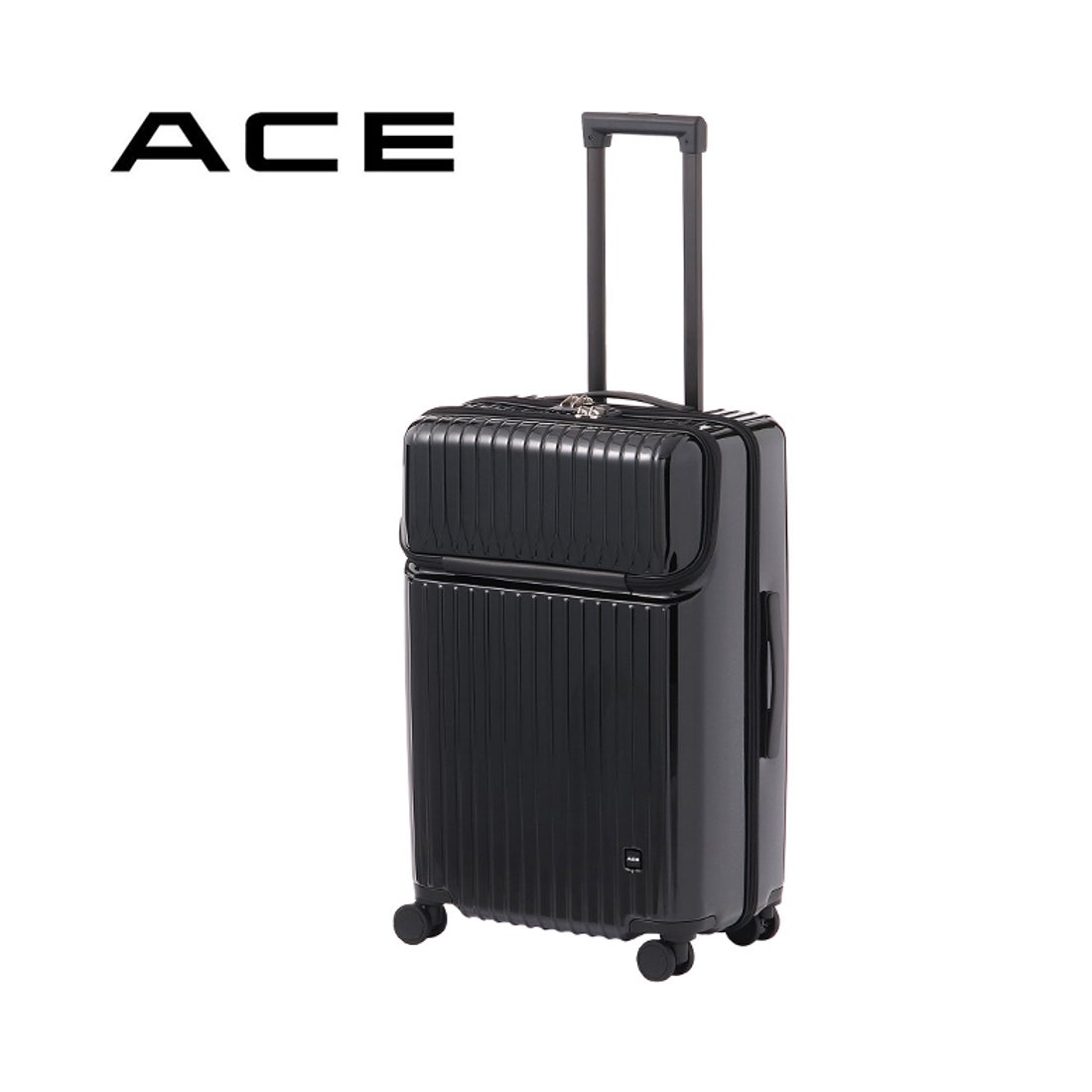 エース ACE エース スーツケース Mサイズ 59L トップオープン フロント