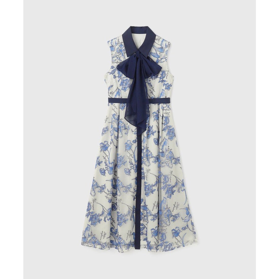 グレースコンチネンタル GRACE CONTINENTAL フラワー刺繍ボウタイ