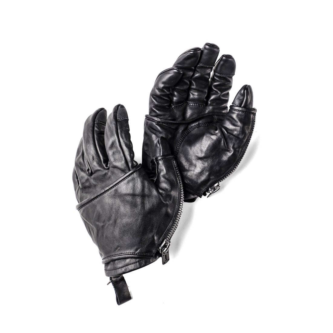 ディーハイゲン D.HYGEN Horse Leather Layered Gloves （Black