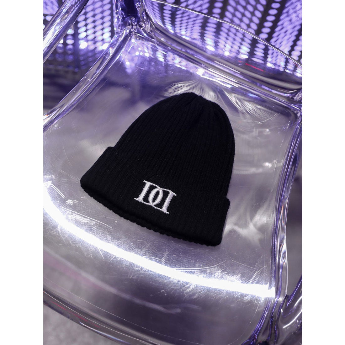 ダーリッチ Darich DDロゴニットビーニー （ブラック） -靴