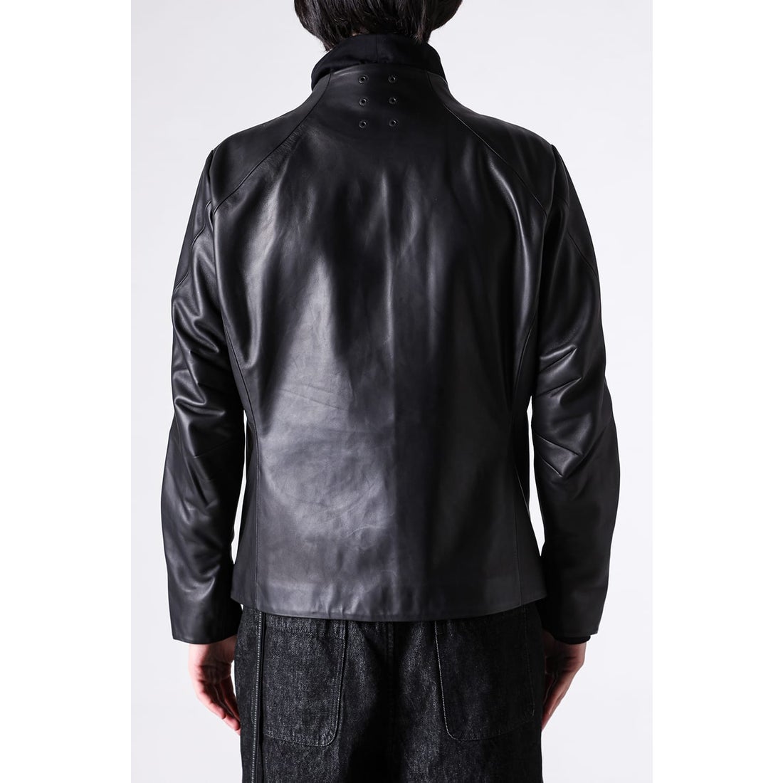 DEVOA Leather Jacket Soft Sheep （BLACK） -FASCINATE